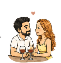 Mai y Die compartiendo una salida